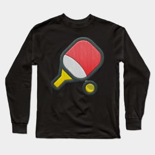 Beachball Racket Long Sleeve T-Shirt